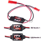 UBEC 12V / 5V 3A FPV Mini BEC 4-6s Lipo VTX DC-DC Converter Step Down Module NEW