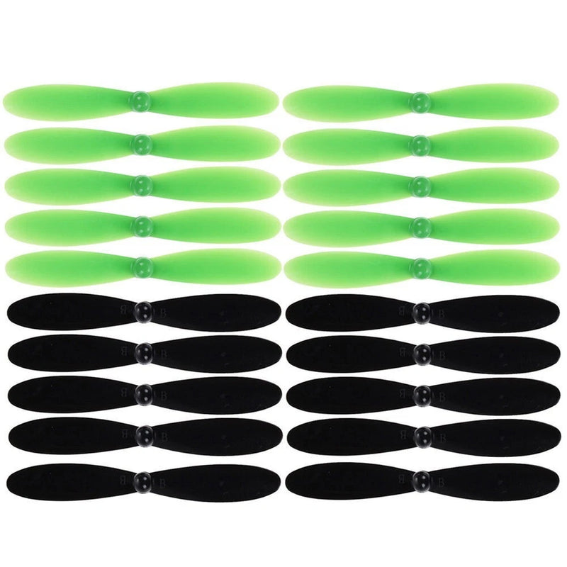 20Pcs Blades Propellers Props Helicopter Fit For Hubsan X4 H107 RC Quadcopter