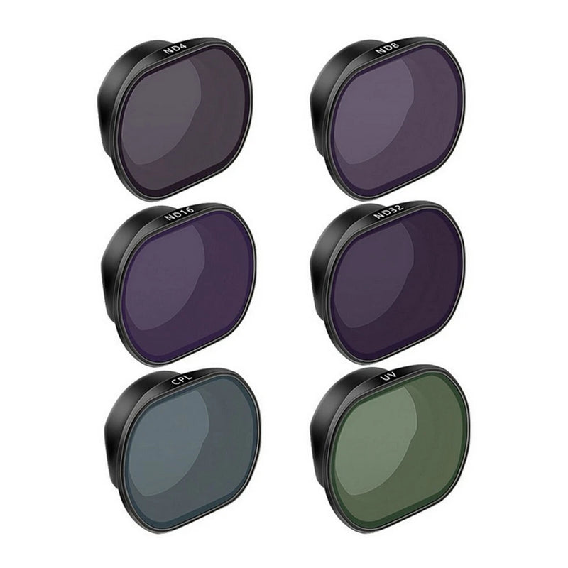 Practical ND4 ND8 ND16 ND32 CPL UV Lens Filter Set fIT For FPV Drone Accessories