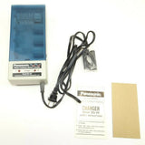 Panasonic battery charger with power cord and safety instructions, for AA AAA 9V