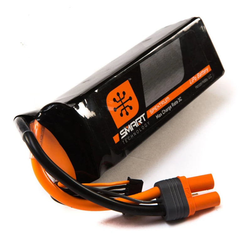 6 Cell 5000mAh 22.2V 50C Smart G1 LiPo: IC5 Battery