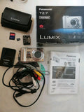 TESTED Panasonic DMC-TZ7 10.1MP 12x Zoom Digital Camera Lumix Vintage Leica Box