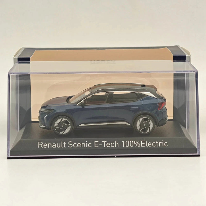 Norev 1/43 Scenic E-Tech 100% Electric 2024 Midnight Diecast Model Blue