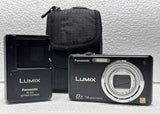 Panasonic Lumix DMC-FH22 Digital Camera TESTED WORKING w/ Battery Charger & Case
