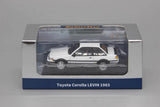 DCT 1/64 Scale  Corolla LEVIN 1983 White Diecast Car Model Toy Gift