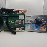 Fujifilm FinePix XP Series XP10 12Mp Digital Camera - Black Tested Works!