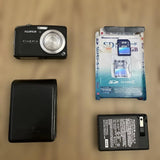 FUJIFILM FINEPIX Black Compact Digital Camera Tested Working Seller Japan