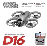 Xiaomi D16 Drone 8K HD Camera WiFi RC Quadcopter GPS BLACK 3 Batteries Included