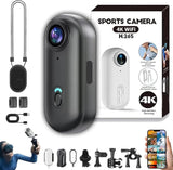 Thumb Action Camera, POV Camera, 4s Body Camera, HD 4k Mini Wearable Action Cam