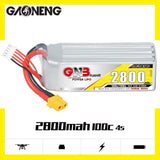 LiPo 4S 14.8V 2800mah 100C/200C XT60 Plug GNB RC PLANE QUAD UAV FPV DRONE BOAT