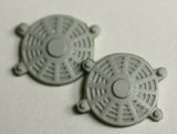 FAB24813 High Performance Electric Cooling Fans 2pc1/24-25th Pressure Cast Resin
