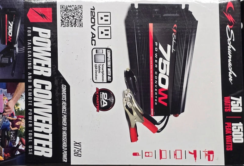 Schumacher 750w / 120v Output Power Converter X175B  NEW