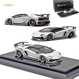 YM Model Lamborghini Aventador S Advance Edition Rowen White 1:64
