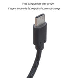 Voltages Adjustable Type C Converters for Vehicle Electronics 5V 24V Output