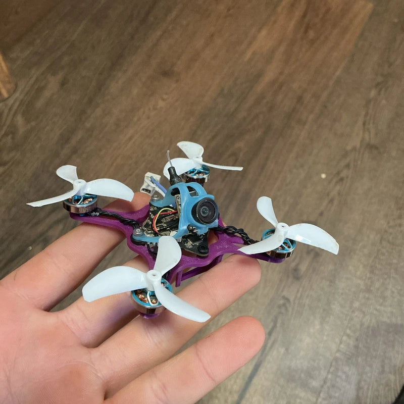 Tiny Whoop Guard-less X-Frame (Reinforced Material) Ultra Durable Drone Frame