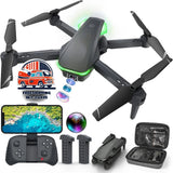 Drone Dron Quadcopter Con Camara 1080P HD, Sensor De Gravedad, Control De Voz US