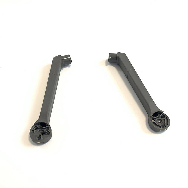 Dark gray drone arm shell set for front and rear arms, with mounting tips