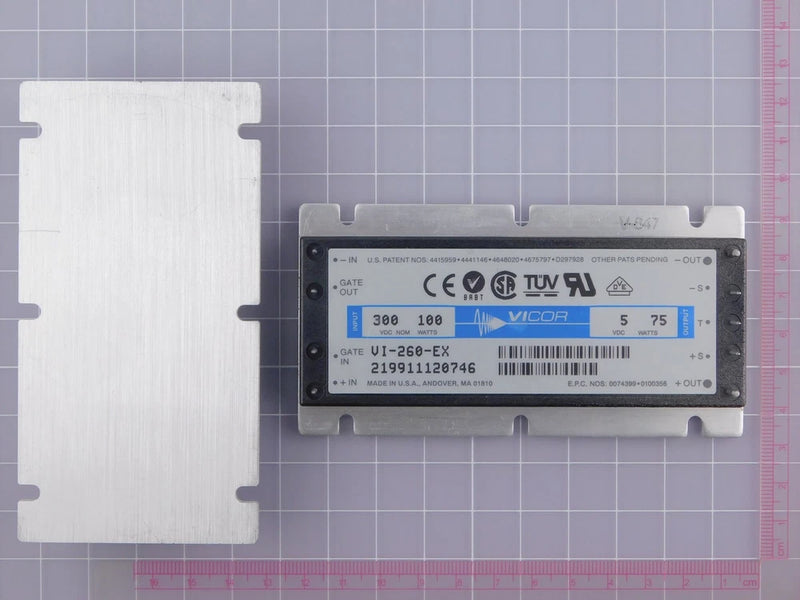 VICOR VI-260-EX VI-200 Series 75 W 200 to 400 V Input Isolated Output 5 V DC-DC