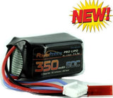 Powerhobby 3s 11.1v 350mah 50c Lipo Battery w JST Plug Blade 180 CFX / 130 S Battery