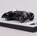 TG GFCC 1:64 HEC Black 1930 SSK Classic Vintage Model Diecast Metal Car New