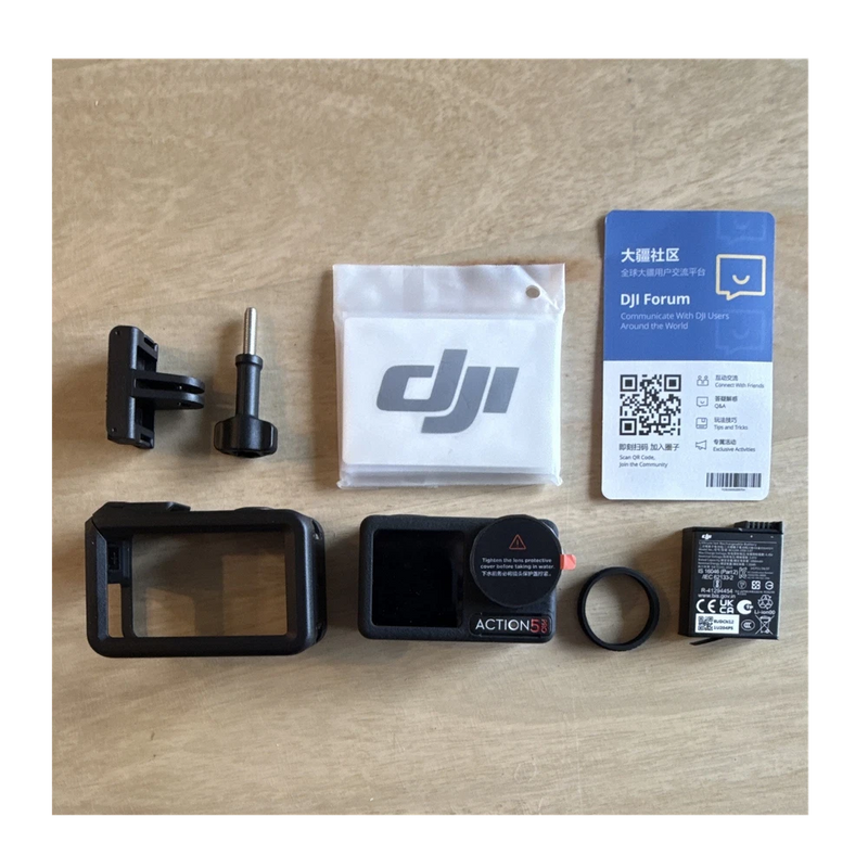 DJI Osmo Action 5 Pro Essential Combo, Waterproof Action Camera