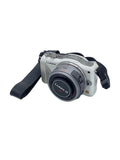 Panasonic Mirrorless DSLR Camera Lumix DMC-GF5W-W Double Lens Kit [shell Used