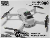 DJI Mavic Mini or Mini 2 Series Holy Stone Remote ID Mount (Module Not Included)