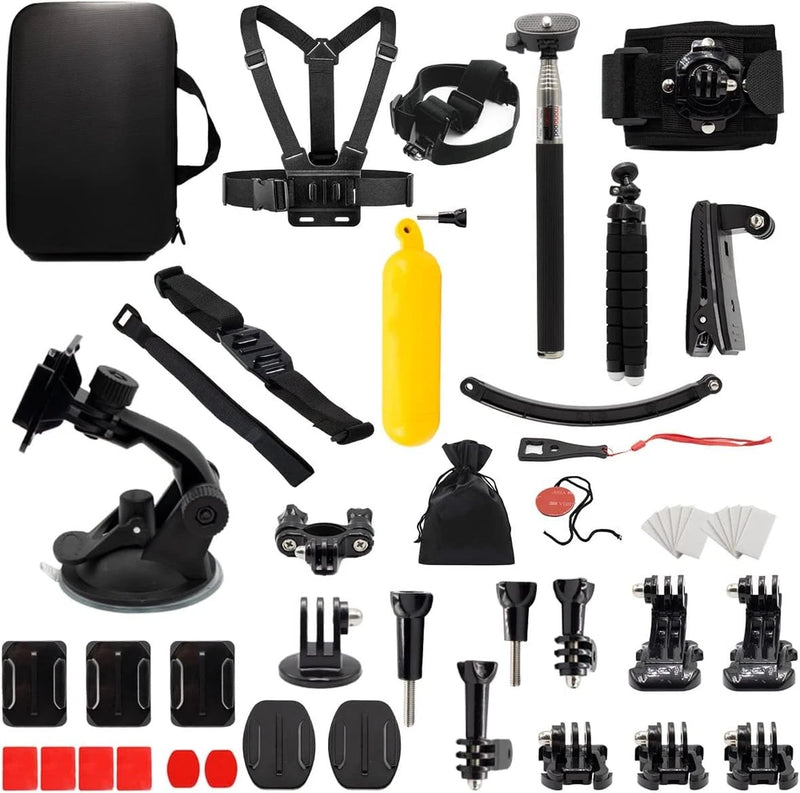 Action Camera Accessory Kit Mounts Tripod Compatible GoPro DJI