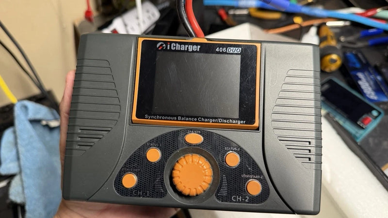 Junsi Icharger 406 Duo Lipo Battery Charger. Used Excellent Condition Battery