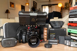 Panasonic GH5 Vlog L, Leica 42.5mm, Zacuto Cage/Baseplate, Atomos Shogun Inferno