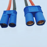 EC8/IC8 Female to EC5 Male cable 10AWG 5CM Charger Adapter RC Toy FPV
