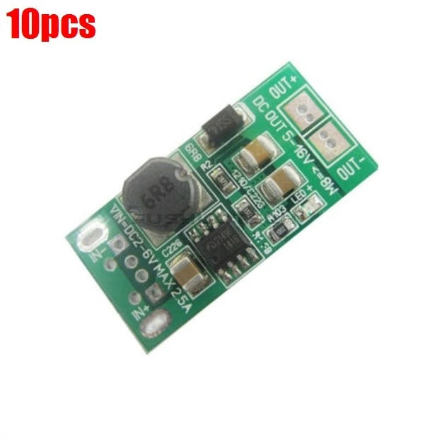 10Pcs Boost Module 5V To 12V Converter Step Up Power Supply 8W Usb Input Dc-D nb