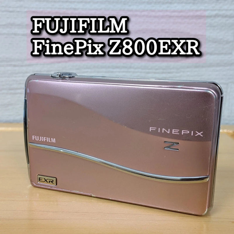 Fujifilm FinePix Z800EXR Pink Digital Camera 12.0MP EXR Sensor 5x Zoom Exc+++ JP