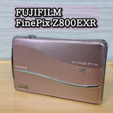 Fujifilm FinePix Z800EXR Pink Digital Camera 12.0MP EXR Sensor 5x Zoom Exc+++ JP