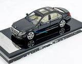 CR Glory 1:64 Black S320L W222 Sedan Sports Model Diecast Metal Car