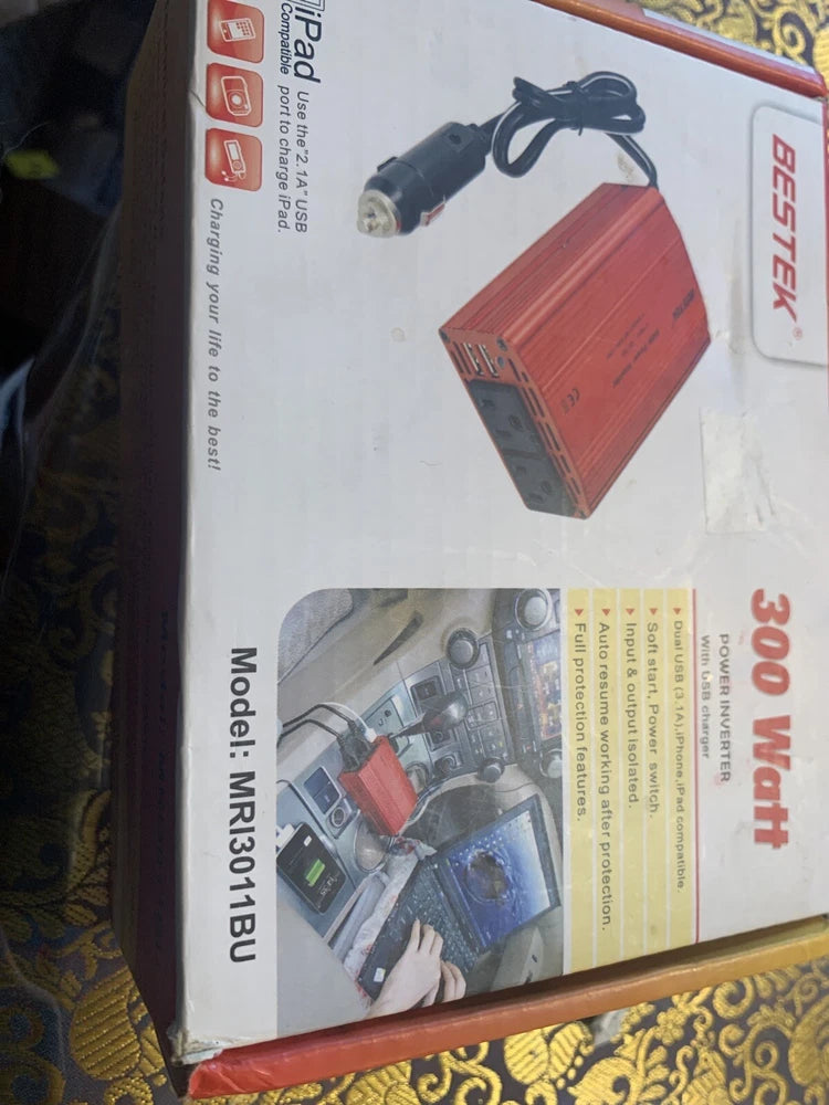 BESTEK MRI3011BU 300W Power Inverter