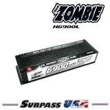 Team Zombie SENDIT 6900mAh 7.6v HV 140c LCG Stick Battery