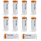 10PCS CR17505 3V Battery Water Meter 2300mAh CR17505 Soldering Foot Model Battery