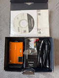 Panasonic LUMIX Orange Digital Camera Tested Working w/ Charger