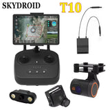 Skydroid T10 Transmitter With R10 Receiver Mini-DCAM Camera Set For RC Drone