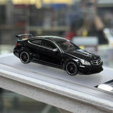 1:64 C63 Coupe Black Series Diecast Alloy Model Car Collectible Gift