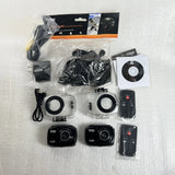 Vivitar DVR787 Full HD Action Camera with Remote Waterproof Case Bundle S9