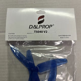 NEW DALPROP T4045V2 Tri Blade Propeller 4pcsFPV Drone in Blue