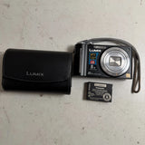 Panasonic Lumix DMC-ZR1 Black 2.7" LCD Screen 8x Optical Zoom Digital Camera
