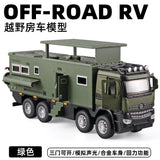 1/32 NOMADISMs Arocs Unimog Alloy Motorhome Diecast Model - Off-road RV Toy