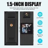 HD WIFI Video Recorder DVR IR Night Cam Camcorder Mini Body Police Camera