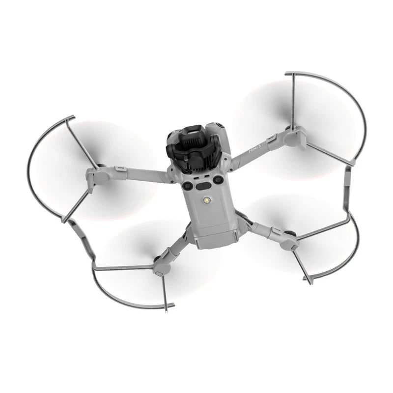 Propeller blade guard protector for DJI Mini drone, gray with four circular guards