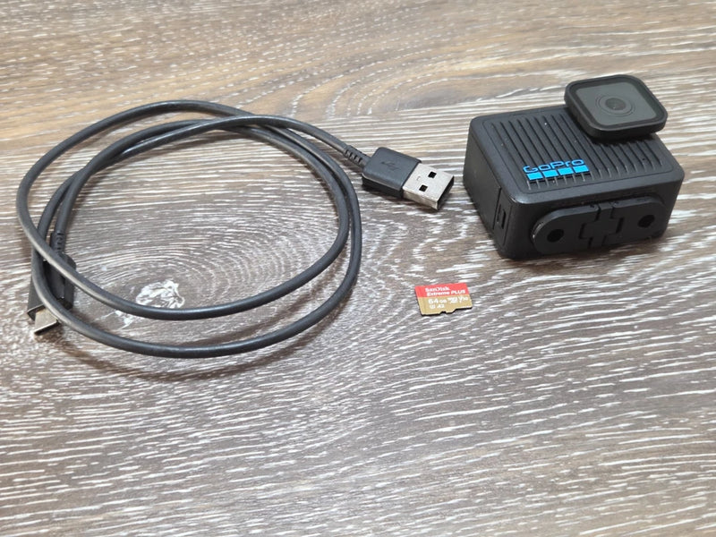 GoPro HERO CHDHF-131 Action Camera + 64GB microSD + USB-C Cable FAST SHIP