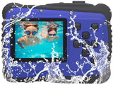 Vmotal Underwater Action Camera Dust Proof Camcorder Waterproof 2 Inch LCD