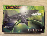 Dromida Ominus UAV drone RTF package box with quadcopter image and specs icons